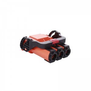 200A/3000V 3 PIN DC Hoogspanningsconnector Stop