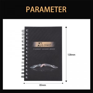 Boogschietscore boek voor boogschutters