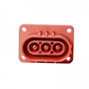 60A/3000V 3 PIN DC Hoogspanningsconnector Socket