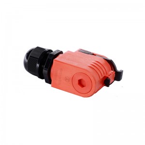220A/3000V 1 PIN DC Hoogspanningsconnector Stop
