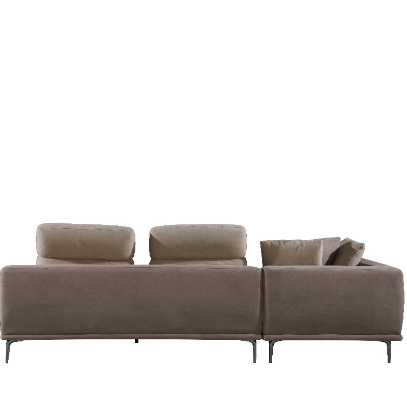Stoffen chaise sectionele bank hoekbank woonkamer bankbed