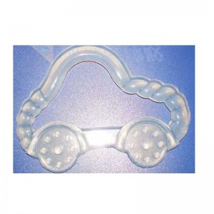 Niet-toxisch babytheether siliconen speelgoed BPA gratis voedsel grade grappige kauw siliconen babytemeter voor peuters baby\'s kinderziektes