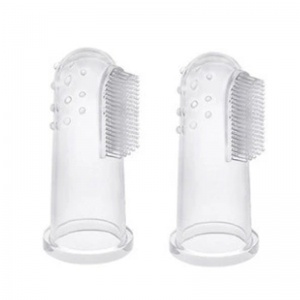 Zachte borstelsiliconen Kinderen baby baby kinderverzorging vinger tandenborstel