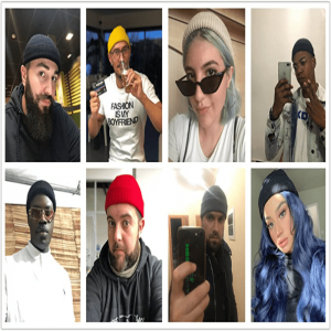 Korte visser beanie voor mannen vrouwen, beanie hoed