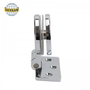Fabrieksprijs muur tot glazen scharnierdouche deur scharnier ronde