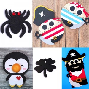 Hoogwaardige ambachtelijke diy kleurschuim sheets eva