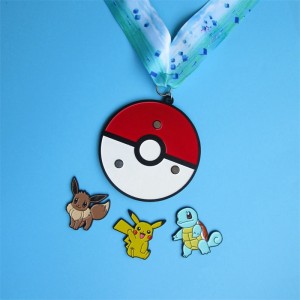 Metalen medaille schattige cartoonmedailles voor verkoop