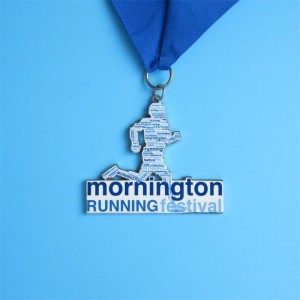 Populaire lopende medailles gepersonaliseerde aangepaste medailles