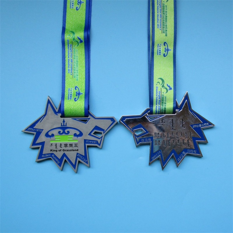 STAR -vorm onregelmatige speciaal ontwerpmedaille aangepaste medaille