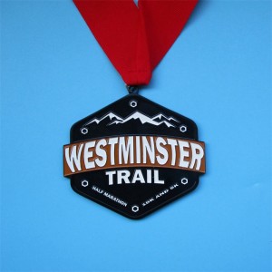 Aangepaste marathonmetaalmedailles halve marathon medaille