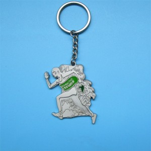 Combinatie Medaill Key Turbo Metal Key Chain Medal
