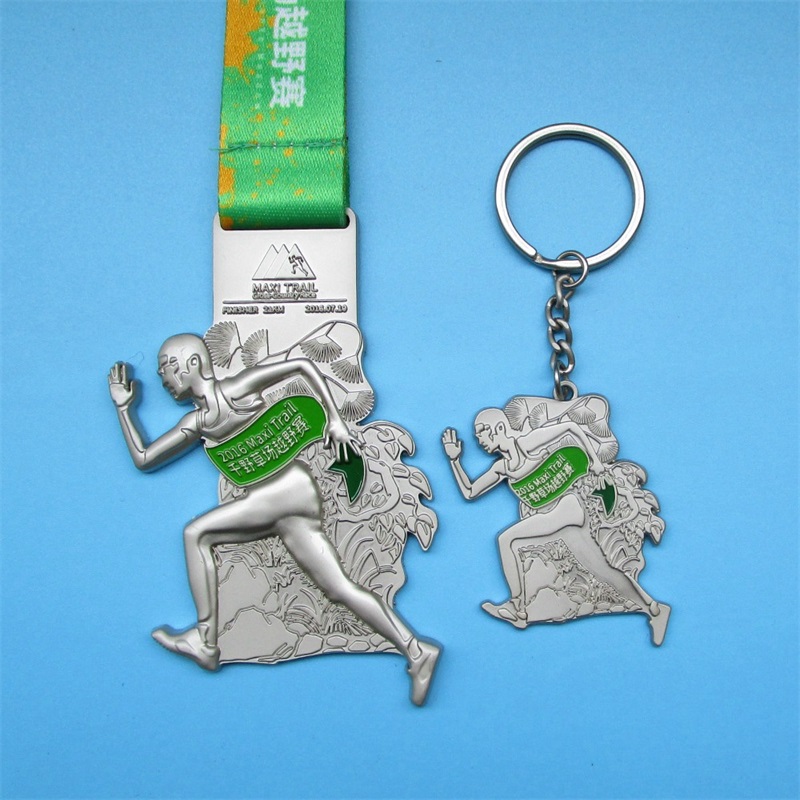 Medaillring Aangepaste medaillon Pendant metaalmedaille Key Chain Medal Awards