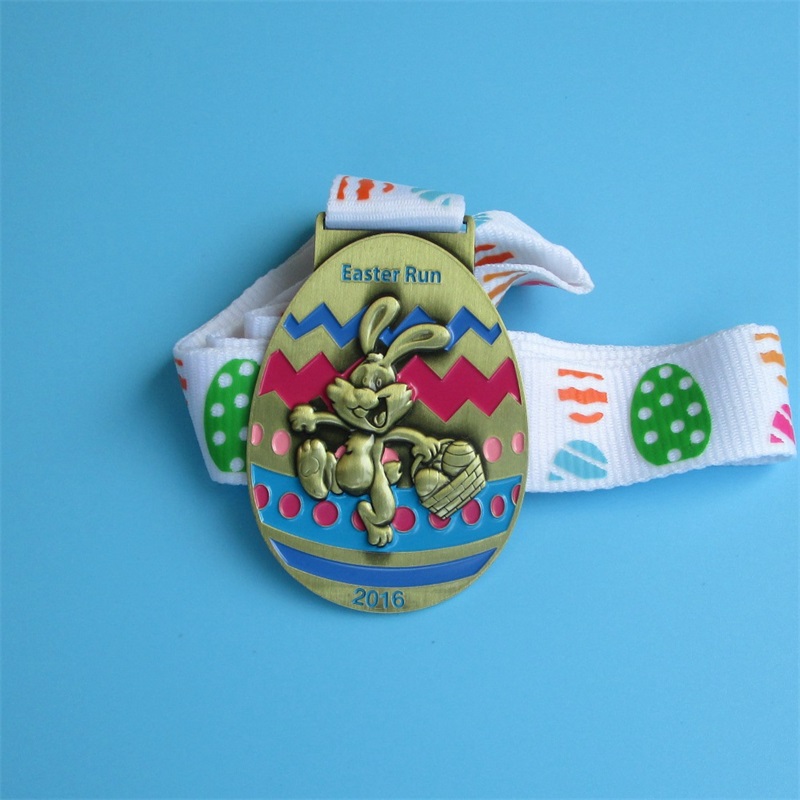 3D Animal Metal Medals Holiday Running Medlas