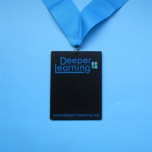 Aangepaste medaillon ketting marathon medaille finishers 2016