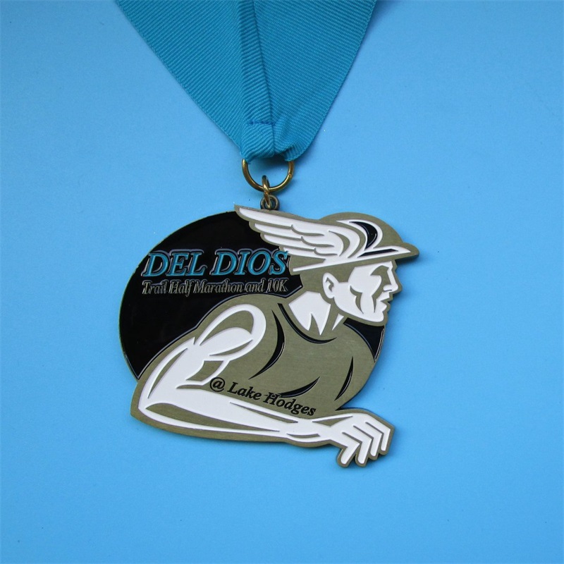 Aangepaste medaillon ketting marathon medaille finishers 2016