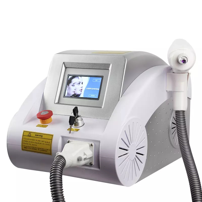 Desktop Multifunctioneel 3 In1 Q -schakelaar ND YAG Tattoo Laser Removal Pigmenten Verwijderen Laser Koolschilapparaat, koolstofschil, ND YAG -laser, Tatoo Removal Laser Machine (3 golflengten: 1320 Nm, 1064 Nm ,, 532nm)