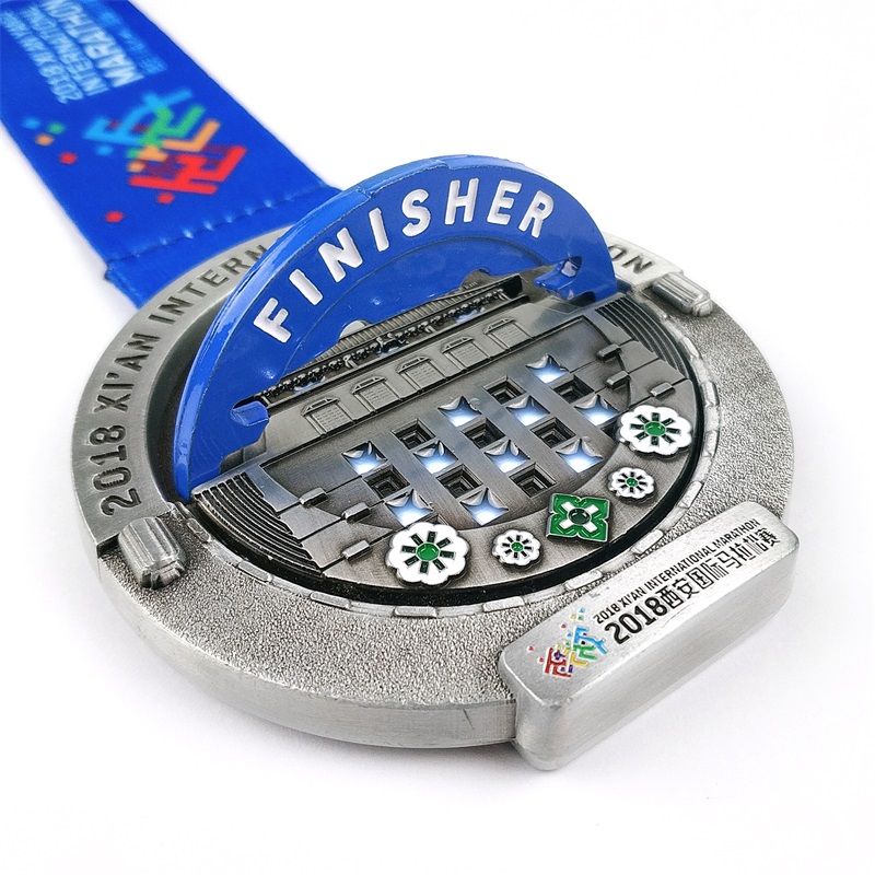 Cool Design Verwijderbare World Marathon Awards Medals Finishers Metal Medals