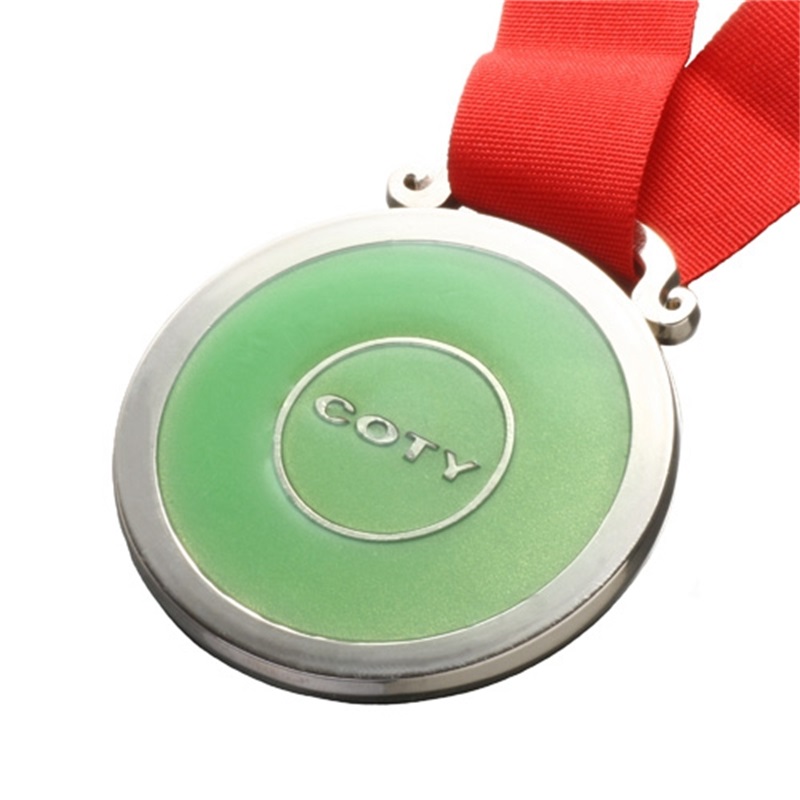 Roze afdrukken Running Medals for Women Custom Metal Sport Marathon Medal met lint