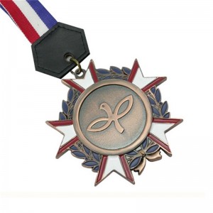 Challenge Medal Custom Soccer voetbalvolleybal Running Metal Medals Sport Rotary Medal