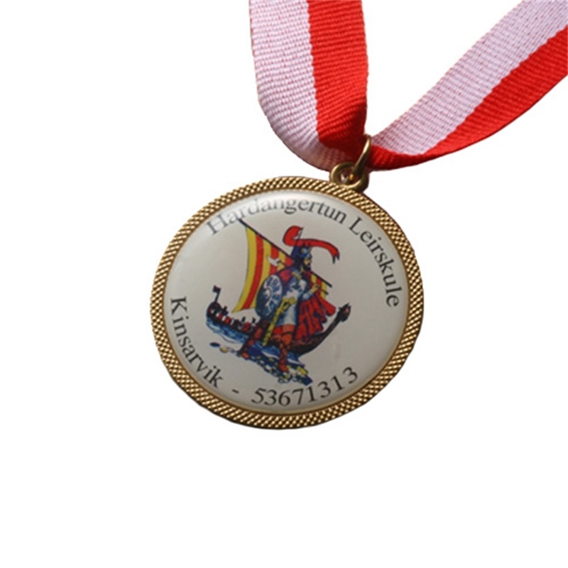 Zilveren medaillenieuwe marathon awards medailles sportmedailles en linten