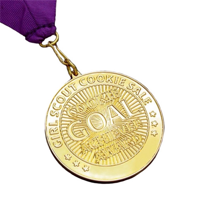 Professioneel Custom Run Medal Design Uw eigen 3D Gold Award Metal Medals