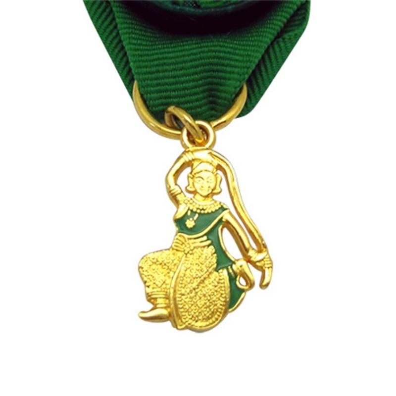 Fashion Design 3D Metal Sports Medal en Trofeeën Custom Duathlon Triathlon Running Gold Award Medal met lint
