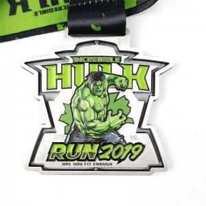 GAG -fabrikant Custom Medals Design Super Hero Awards Gold Medal