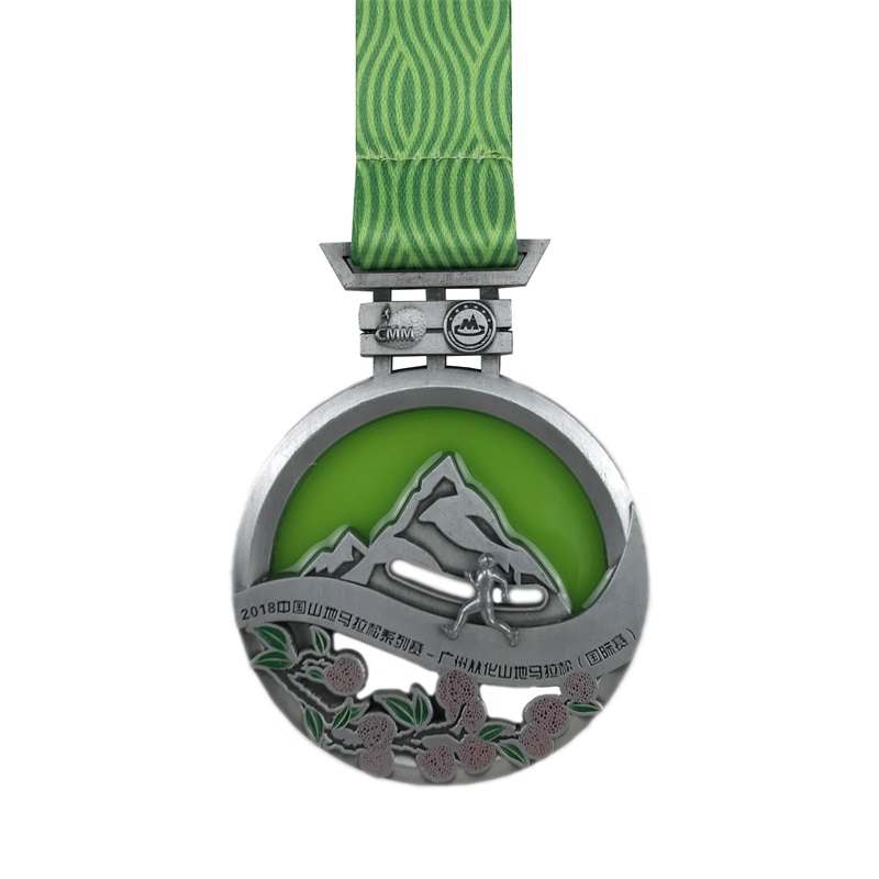 Perfect Design Custom Logo 4D Sport Medals en Ribbon Commemorative Medals