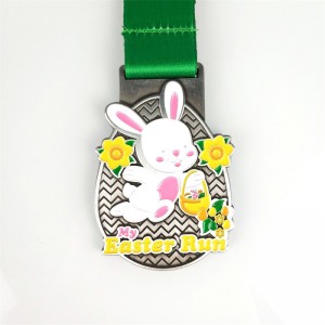 Feestelijke geschenken aangepaste medailles Easter Bunny&Easter Egg Medals