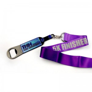 Metalen medaille met flesopener aangepaste metalen gouden medaille