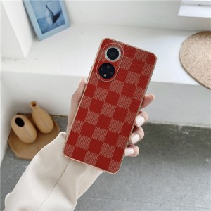 Het is geschikt voor Huawei Mate50 mobiele telefoonhoes en modieuze klassieke plaid -serie mobiele telefoon beschermende lederen case, met goede herfstweerstand, duurzaamheid en bescherming