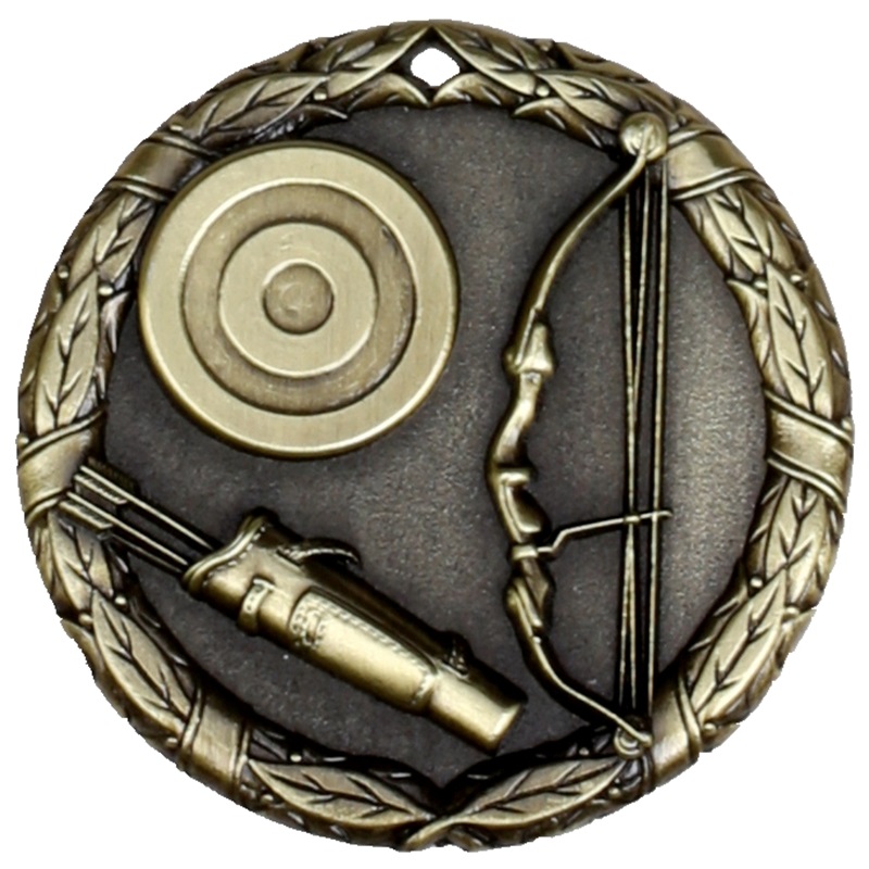Kan opnieuw worden verwerkte metaalmedailles Stock Medal