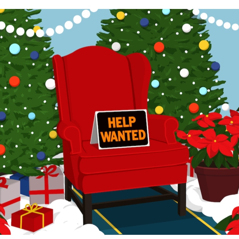 Kun je de hoed van Santa in deze moeilijke puzzel zien?