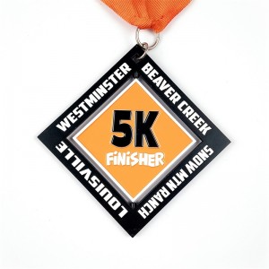 GAG Aangepaste bedrukte medaille Running Medal Holder Medal Gifts