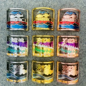 Aangepaste metaal gegraveerde goedkope sport email Medaillema 3D Gold Metal Award UV -printmedailles