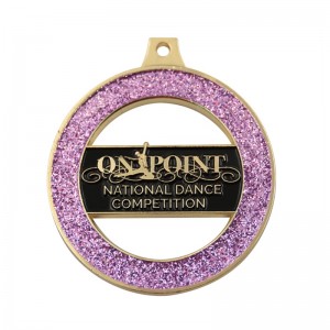 Aangepaste medailles email gymnastiek medaille