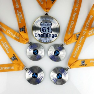 Rozen medaillon platen medaillemedailles aangepaste competitie award medaille