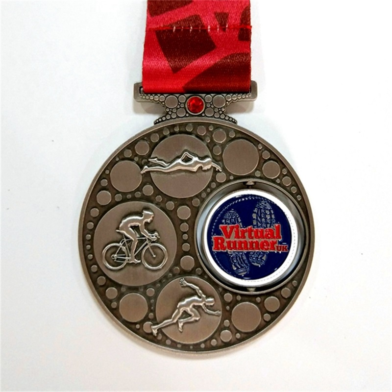 Metal Custom Making Every Shape Sports Award Medals met uw eigen ontwerp 3D -logo