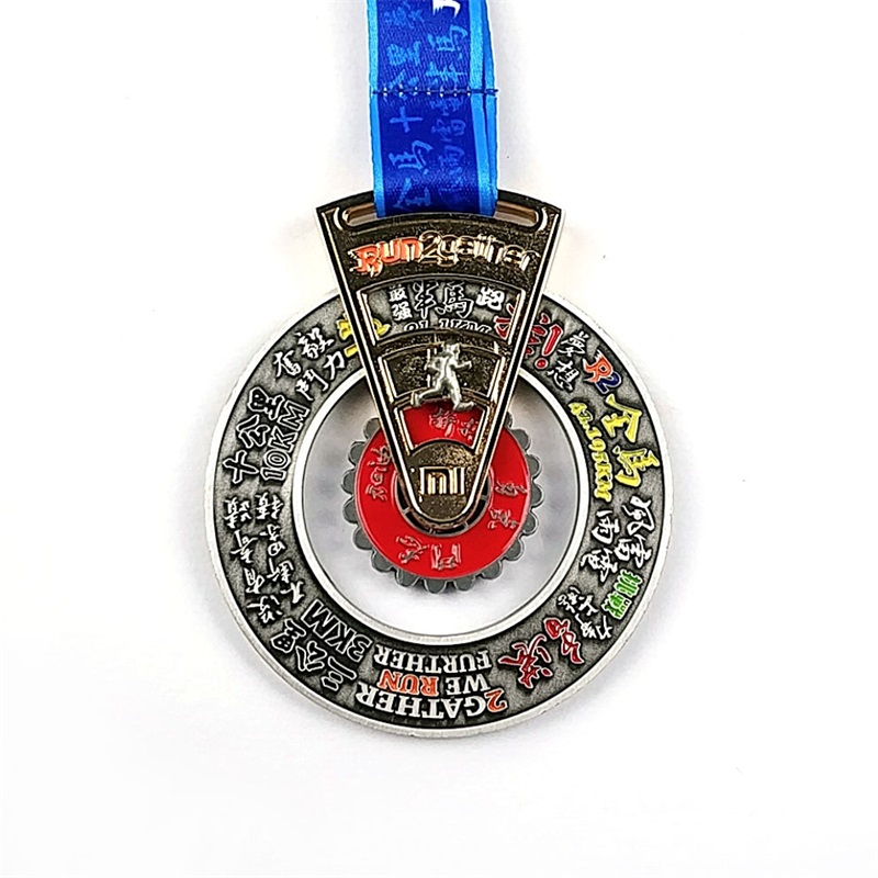 Metal Custom Making Every Shape Sports Award Medals met uw eigen ontwerp 3D -logo