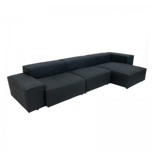 Sectionele bank RS957 (zwart)