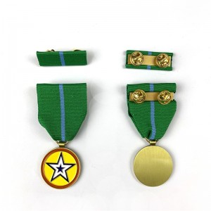 Custom Honor Medaille Militaire metaalmedaille Honor met pin