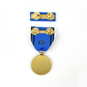 Custom Honor Medaille Militaire metaalmedaille Honor met pin