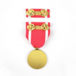 Custom Medalla Medallion Die gegoten metalen badge 3D Activity Medals en Awards Medal of Honor with Ribbon