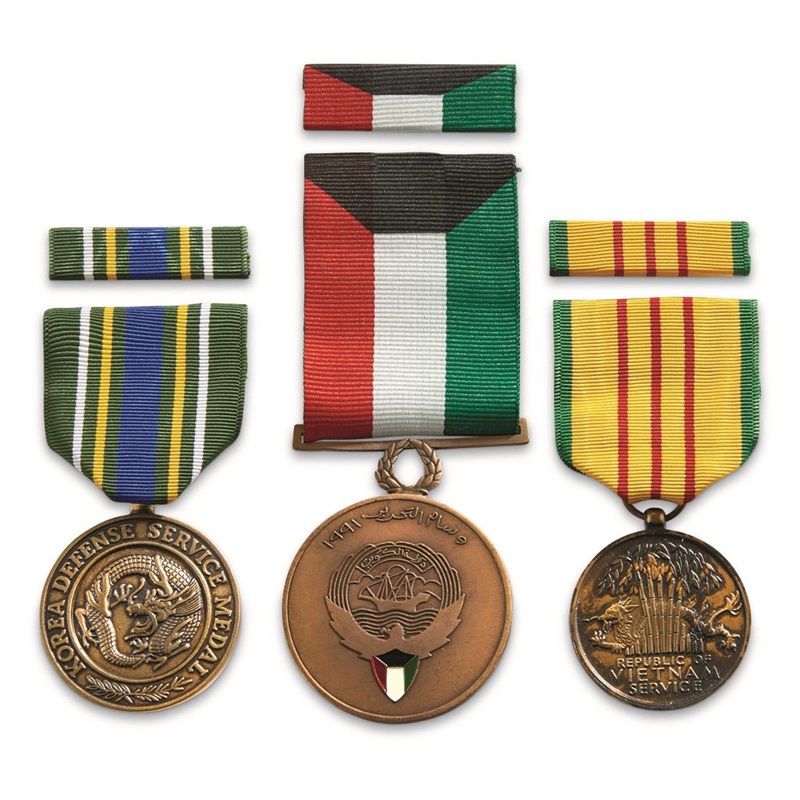 Gag groothandel competitief Custom Award Medallion US Militaire Honor Medaille met Stripe Short Ribbon Bar