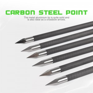 Elongarrow 119612-06 16 cm koolstofpijl bouten voor jagers in de buitenlucht