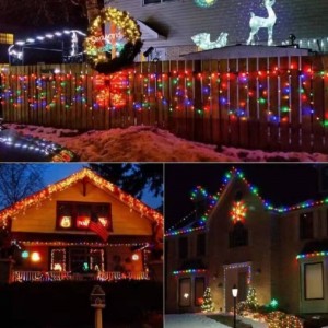 Smart C9 Strawberry Christmas Light Set Outdoor Waterdichte LED RGB Kleurrijke kerstlicht String