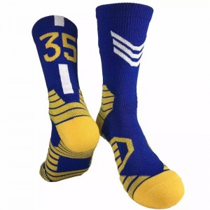 Groothandel van hoge kwaliteit Crew Custom Design Socks Cotton Basketball Sports Sokken