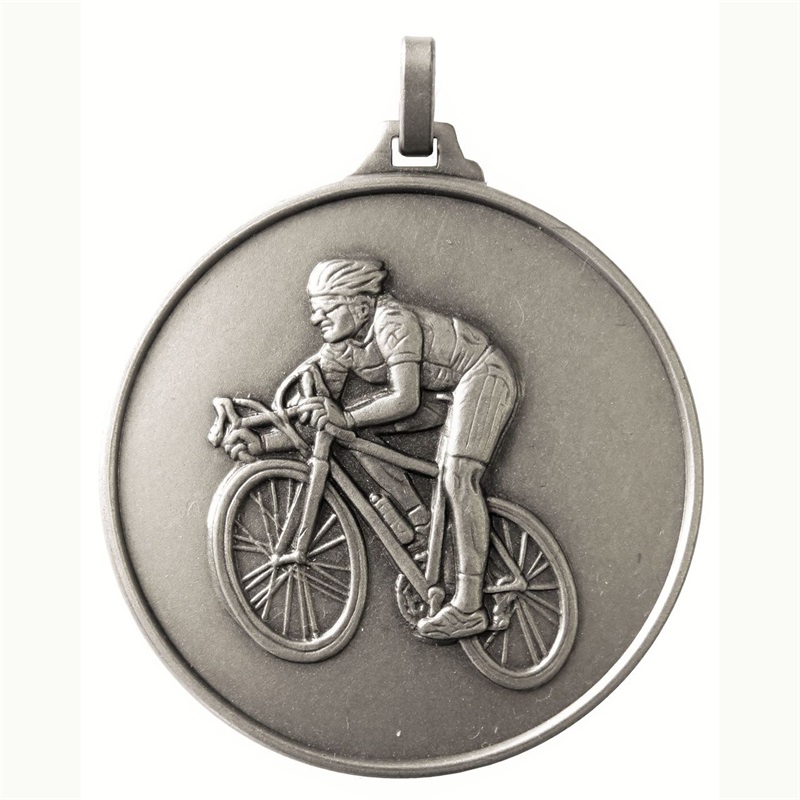 Custom Design Award Trophies Challenge Metal Medal Cycling Medals for Kids