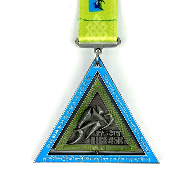 Nieuwe aangepaste metal 3D Cycle Series Race Bike Medal