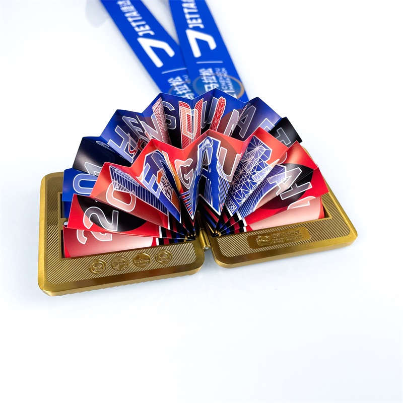 Aangepaste goudmetaalmarathon medailles marathon medaille aangepast